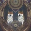 Placeholder: shiba inu doge, cosmic aura, sacred geometry, ethereal, nazi, ss, project highjump