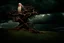 Placeholder: Prompt Share: editorial style photo of [old wizard|craggy tree:0.5] in front of storm clouds, photo-realistic, surreal