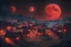 Placeholder: village under the blood moon