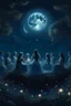 Placeholder: "Generate an AI art piece featuring natural moonlit nightwives, mythic figures connected to the moon's magic. Picture ethereal women in harmonious scenes with the night sky, surrounded by elements of nature. Capture the enchantment of these celestial beings in your artwork."