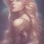 Placeholder: FAIRY , cute, beautiful, long hair, wavy hair, blues eyes, , cinematic, 8k, Artgerm, WLOP, hyperdetailed intricately detailed, pink found,STARS