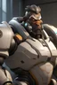 Placeholder: winston from overwatch