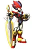 Placeholder: Megaman Zero Omega, Black and Red Armor, Lightning Sword, HD, Clean, Fixed Hands