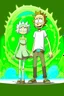 Placeholder: rick and morty den summer ve sevgilisi