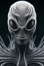 Placeholder: spider alien, head, evil, 8k, finely detailed, photo realistic, HR Giger style