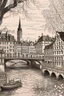 Placeholder: Magical drawings of basel, switzerland