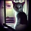 Placeholder: Creepy photo, stranger things cat