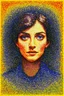 Placeholder: a competition to out-mad other people; pointillism; golden ratio