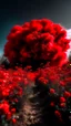 Placeholder: Nuclear blast of red flowers