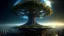 Placeholder: the last tree on earth city of the future year 4222, portal to space, very realistic,