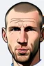 Placeholder: Zinedine Zidane French football player ,cartoon 2d