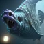 Placeholder: fluid ink angler fish creature, unreal engine 5, 8k resolution, photorealistic, ultra detailed