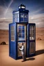 Placeholder: Doctor who test driving a new TARDIS