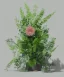 Placeholder: Photorealistic flower arrangement of extradimensional astral plants