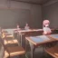 Placeholder: girl study classroom, unreal anime style, unreal engine 5 --ar 2:1