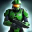 Placeholder: Portrait of master chief, 4k, HD, 8k, high definition, ultra high detail