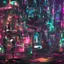 Placeholder: Cyberpunk party