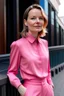 Placeholder: Mirja Lantz in a pink outfit.