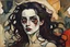 Placeholder: Painting of a vampire girl, in the Expressionist style of Egon Schiele, Oskar Kokoschka, and Franz Marc, in muted natural colors