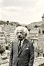 Placeholder: albert einstein in Jerusalem old icty