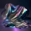 Placeholder: iridescent cloth