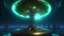 Placeholder: the last tree, city of the future year 4222, portal to space, very realistic, 4K