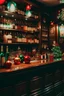 Placeholder: immagine che un bar potrebbe utilizzare per la promozione di un drink con decorazioni natalizie