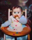 Placeholder: a baby in a colorful setting, disney style