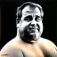 Placeholder: Former New Jersey governor Chris Christie as a sumo wrestler