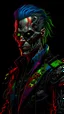 Placeholder: terminator joker,full body ,Warhol, digital art, illustration, intricate details, powerful composition, captivating, , trending on artstation, sharp focus, studio photo, intricate details, highly detailed, by greg rutkowski