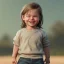 Placeholder: Brad Pitt toddler, smile, full body, hyper realistic