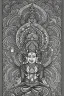 Placeholder: Hinduism, modern realistic cartoon drawing, grayscale, adult coloring pages, Hindu god Brahma, male god, wisdom, transformation, lined drawing, coloring page, 300 dpi, high quality print, painted portrait, full body, white hair , masculine, mature, handsome, upper body, muscular, hairy torso, fantasy, intricate, elegant, highly detailed, digital painting, artstation, concept art, smooth, sharp focus, illustration, 8K, HDR, masterpiece, pastel quad Color, 3D vector art, cute and quirky, fantasy