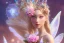 Placeholder: one very little beautiful fairy on a big crystal subtle flower in a galactic ambiance, transparent petals, delicate colors, in the foreground, full of details, smooth, bright sunshine，soft light atmosphere, light effect，vaporwave colorful, concept art, smooth, extremely sharp detail, finely tuned detail, ultra high definition, 8 k, unreal engine 5, ultra sharp focus