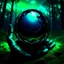 Placeholder: promise the world, dark green and blue colors, fantasy atmosphere, photo quality