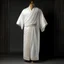 Placeholder: ceremonial robe of a brahmin priest, pure white