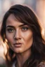 Placeholder: Create an ultra-realistic cinematic 8K portrait of the person in this photo. Keep the face 100% identical — same facial features, skin texture, and expression. Style: fashion editorial, confident pose. Lighting: warm golden hour sunlight, soft rim light. Background: softly blurred urban bokeh. Camera look: shallow depth of field, film grain, cinematic color grade. Outfit: keep similar to the original or elevate slightly with premium casual style.
