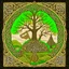 Placeholder: European pagan rune art with nature