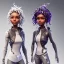 Placeholder: a skin fortnite of flora cherry black girl curly hair gray eyes