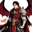 Placeholder: [art for wii No More Heroes style with thick lines] Last of the Dragon-Blooded kings, Uther rose as a Romano-British warlord during the age of collapse. He bore the standard of the red dragon—symbol of fire, war, and conquest—and ruled with iron will and brutal charisma. Desperate to secure his legacy, he bargained with Merlin for power, deceived Igraine, and sired a son in secret: Arthur. Though mighty in battle, Uther’s pride and ambition fractured the realm, leaving be
