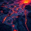 Placeholder: colorful lava background