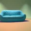 Placeholder: Couch in the shape of an avocado