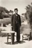 Placeholder: Abraham Lincoln on holiday in the algarve