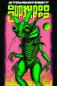 Placeholder: monster grasshopper 70s sci fi art