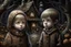 Placeholder: Hansel and Gretel, girl and boy, gingerbread house, dark forest background Smooth, intricate, high definition, pencil sketch, watercolor, dramatic lighting, full figure, polished head to toe, warm light, long shot, watercolor and ink, LNF, face enhanced well. glitter. Daniel merriam, Michal Sawtyrukl, Iwona Lifsches. Edward Hopper, Mark Ryden