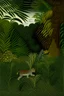 Placeholder: A jungle in Greek mosaics painted by Henri Rousseau