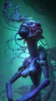 Placeholder: "3D HR Complex Unique and Beautiful Bioluminescent Carnivorous Plants, a breathtaking frontier fantasy artwork by Android Jones, Jean Baptiste monge, Alberto Seveso, Erin Hanson, Jeremy Mann. Minimalist highly detailed and complex professional_photography, masterpieces, 8k resolution concept art, Artstation, tricolor, Unreal Engine 5, cgsociety" Highly detailed ArtStation Concept Art Clear Focus Smooth cinematic 4K epic Details Serious Stoic ARTgerm AN's mature art. Bosch painting style,Busch