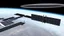 Placeholder: starship docking at a large future space station