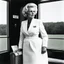 Placeholder: [photo by Helmut Newton] Met Colonel Sanders wife in the state of Kentucky