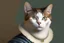 Placeholder: cat with pearl earring, vermeer