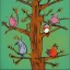 Placeholder:  birds in a tree by dr seuss